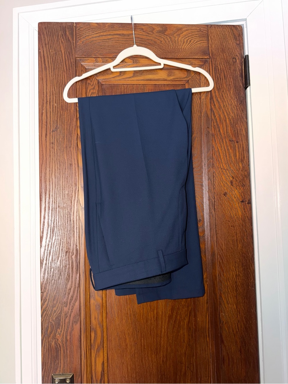 JM Haggar Men’s Slim Fit Dress Pants Blue Size 38 X 32